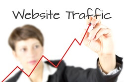 website traffic image
